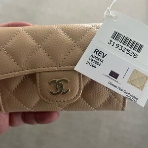 Chanel card case